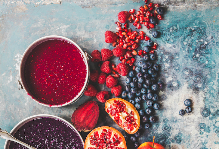 Pomegranate Acai Berry Smoothie