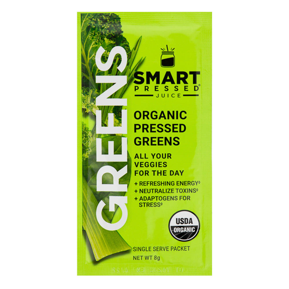 Organic Pressed Greens 10ct Packets
